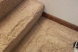 Clean Carpet on stairs